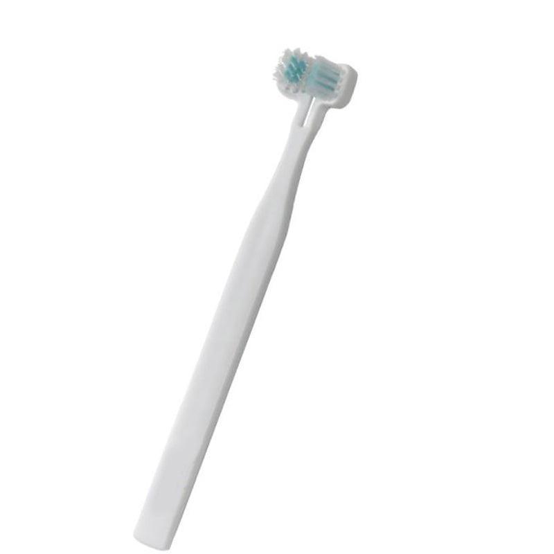 Double Head Toothbrush Dog Pet Cat Brush Dental Health Gum Care Cleaning Teeth V528-PETTOOTHBRUSH-WHITE-98589