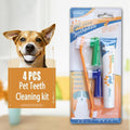 Pet Dog Teeth Cleaning Toothpaste with Toothbrush and Backup Brush Vanilla Flavoured V528-PETTOOTHPASTE-BLUE-72209