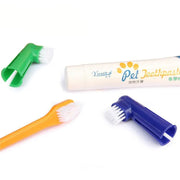 Pet Dog Teeth Cleaning Toothpaste with Toothbrush and Backup Brush Vanilla Flavoured V528-PETTOOTHPASTE-BLUE-72209
