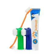 Pet Dog Teeth Cleaning Toothpaste with Toothbrush and Backup Brush Vanilla Flavoured V528-PETTOOTHPASTE-BLUE-72209