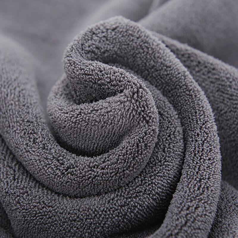 Pet Drying Towel Ultra-Absorbent Water Dog Cat Bath Microfiber Clean Soft Cloth - 30 X 60CM