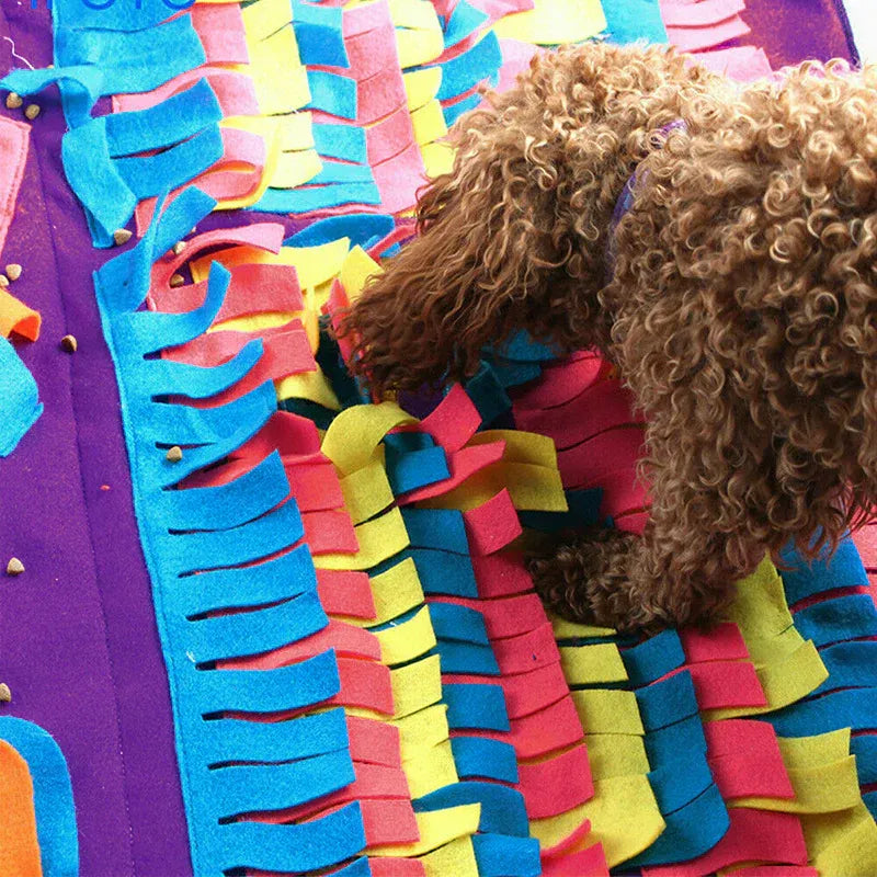Dog Pet Nose Training Sniffing Pad Toys Blanket Game Feeding Cushion Snuffle Mat V528-PETTRAININGBLANKET-542971