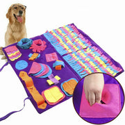Dog Pet Nose Training Sniffing Pad Toys Blanket Game Feeding Cushion Snuffle Mat V528-PETTRAININGBLANKET-542971
