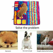 Dog Pet Nose Training Sniffing Pad Toys Blanket Game Feeding Cushion Snuffle Mat V528-PETTRAININGBLANKET-542971