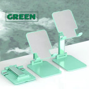 Foldable Adjustable Universal Desk Stand Holder For Mobile Phone Tablet Portable - Green V528-PGRCOLOUR-GREEN23418