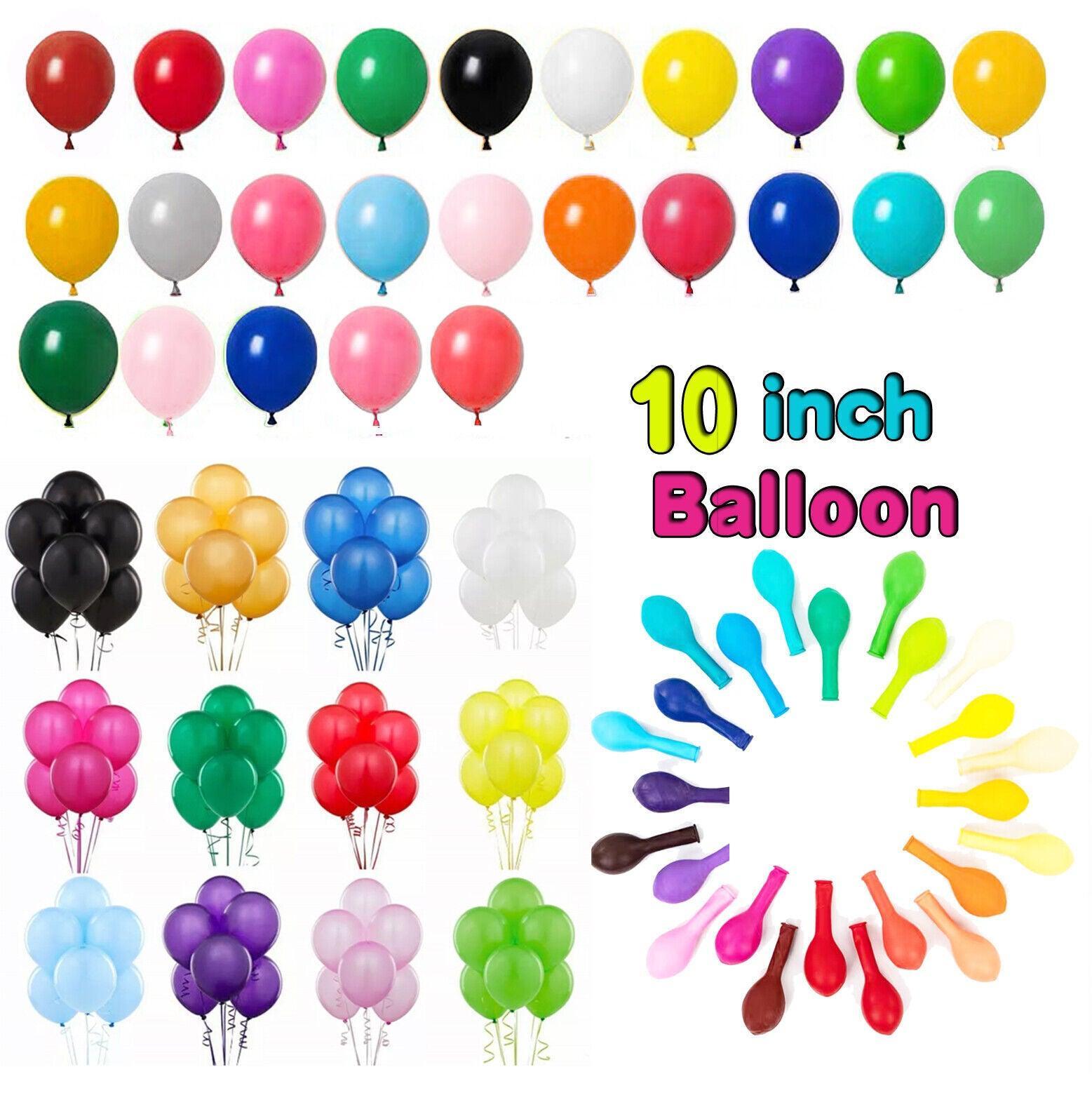 100PCS 10 Inch Latex Balloons Party Decorations Birthday Wedding Balloon Solid Colour - Green V528-PHAOLINGRCOLOUR-GREEN60654