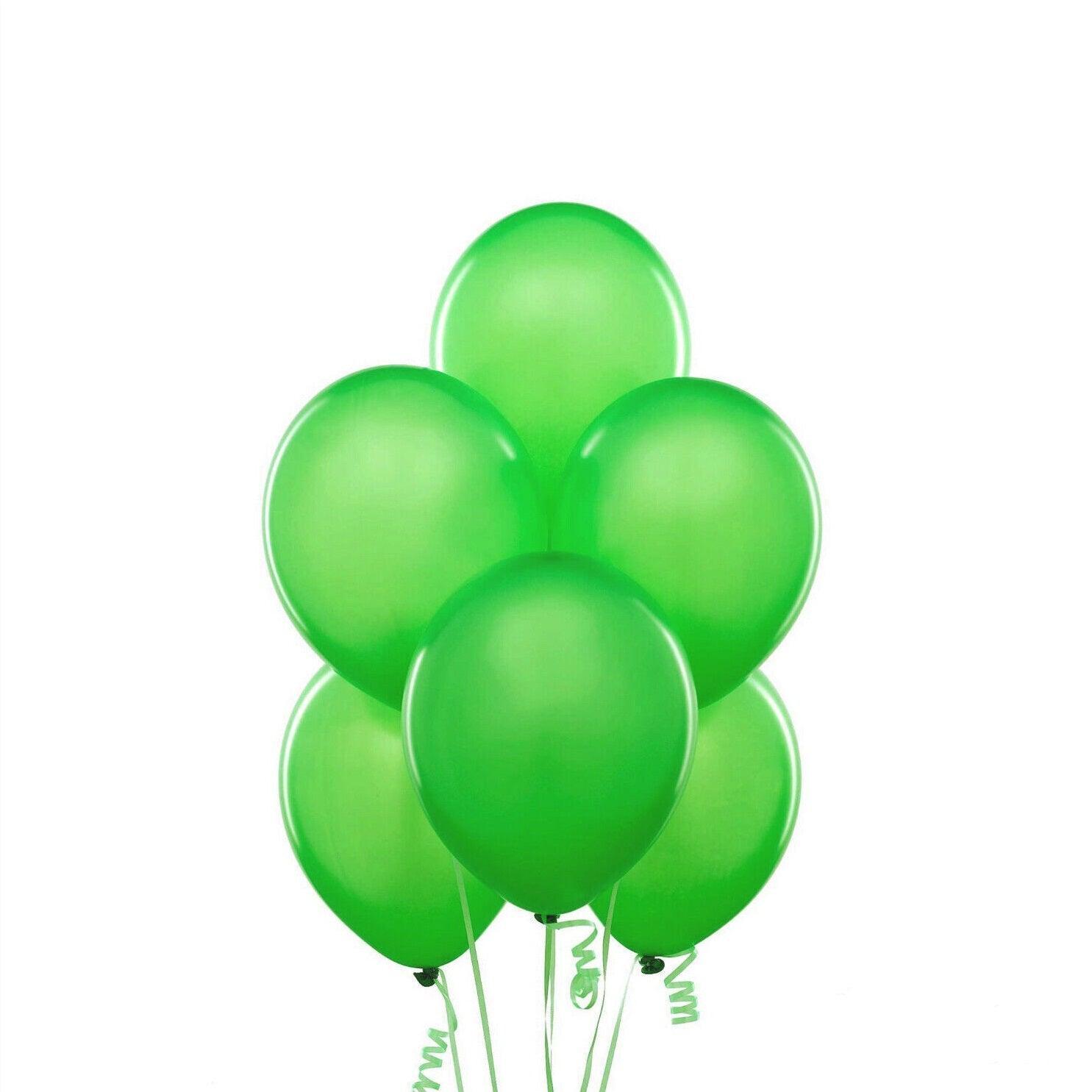 100PCS 10 Inch Latex Balloons Party Decorations Birthday Wedding Balloon Solid Colour - Green V528-PHAOLINGRCOLOUR-GREEN60654