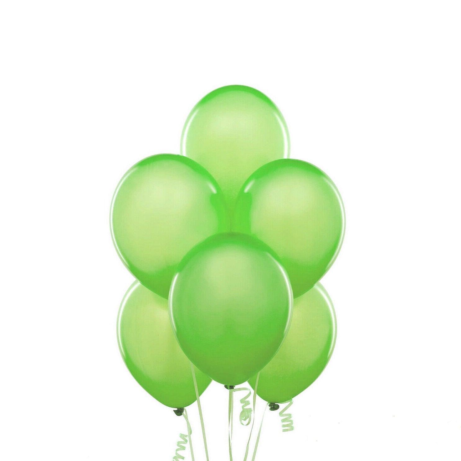 100PCS 10 Inch Latex Balloons Party Decorations Birthday Wedding Balloon Solid Colour - Green V528-PHAOLINGRCOLOUR-GREEN60654