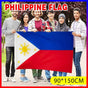 Large Philippines Flag 90 x 150 cm Outdoor Indoor Polyester with Eyelets V528-PHILIPPINEFLAG-10316