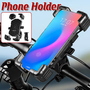 360 degrees Rotation Mobile Phone Holder Handlebar Mount For Motorcycle Bicycle Bike V528-PHONE-STAND-BLACK-194523
