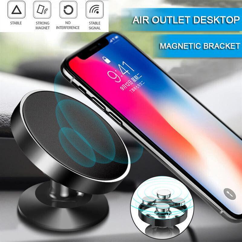 360-Degree Car Phone Holder Dashboard Mount Stand Cradle for Flat Surface - Gold V528-PHONEHOLDER-GOLD-1PC