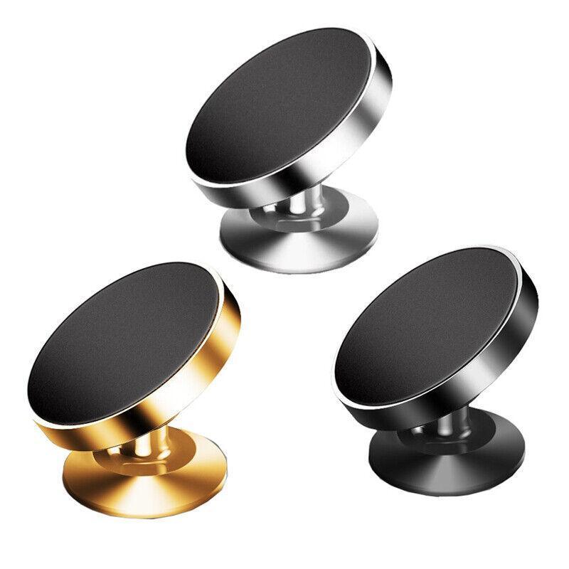 360-Degree Car Phone Holder Dashboard Mount Stand Cradle for Flat Surface - Gold V528-PHONEHOLDER-GOLD-1PC