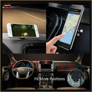 360-Degree Car Phone Holder Dashboard Mount Stand Cradle for Flat Surface - Gold V528-PHONEHOLDER-GOLD-1PC