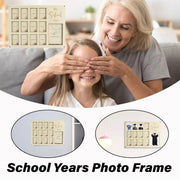 Graduation School Years Photo Frame Collage Gift Keepsake Memory Display Holder V528-PHOTO-FRAME-848870