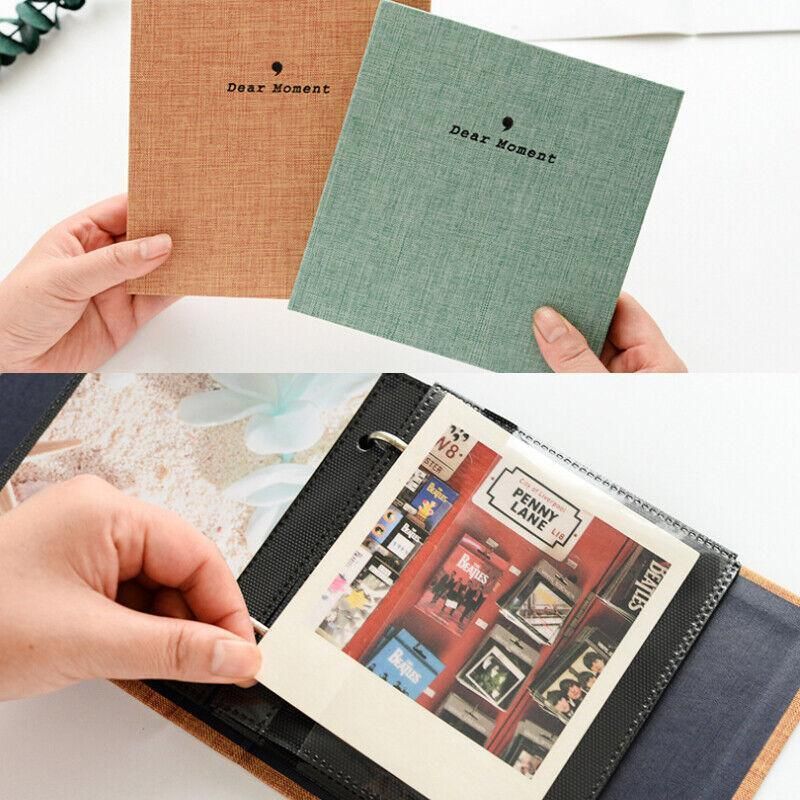 100 Pockets Mini Album for Fujifilm Instax Instant Photos - Grey V528-PHOTOBOOK-GREY-810097