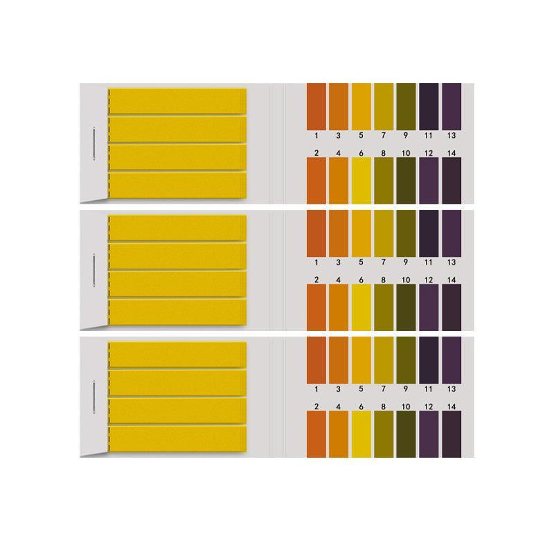 pH Test Strips Universal Litmus Paper for Water Saliva Urine Pool Soil Liquid 1-14 - 80PCS (1 Book) V528-PHTESTSTRIPS-1BOOK-442794