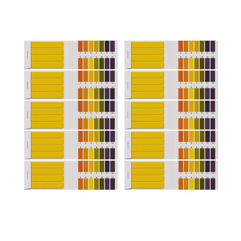 pH Test Strips Universal Litmus Paper for Water Saliva Urine Pool Soil Liquid 1-14 - 80PCS (1 Book) V528-PHTESTSTRIPS-1BOOK-442794
