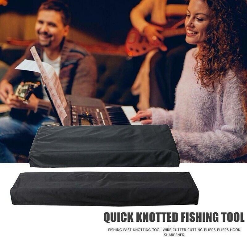 61/88 Key Piano Keyboard Dust Cover For Electronic Keyboard And Digital Piano - 61 Key V528-PIANOCOVER-61KEY-69685