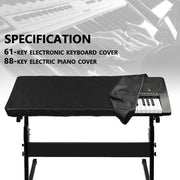 61/88 Key Piano Keyboard Dust Cover For Electronic Keyboard And Digital Piano - 61 Key V528-PIANOCOVER-61KEY-69685