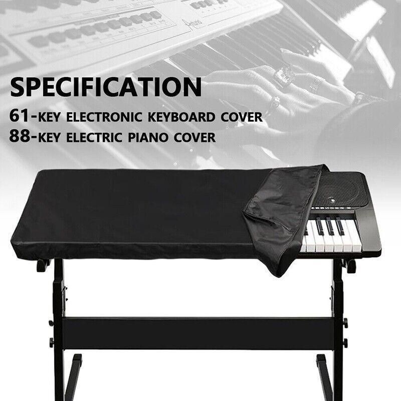 61/88 Key Piano Keyboard Dust Cover For Electronic Keyboard And Digital Piano - 61 Key V528-PIANOCOVER-61KEY-69685
