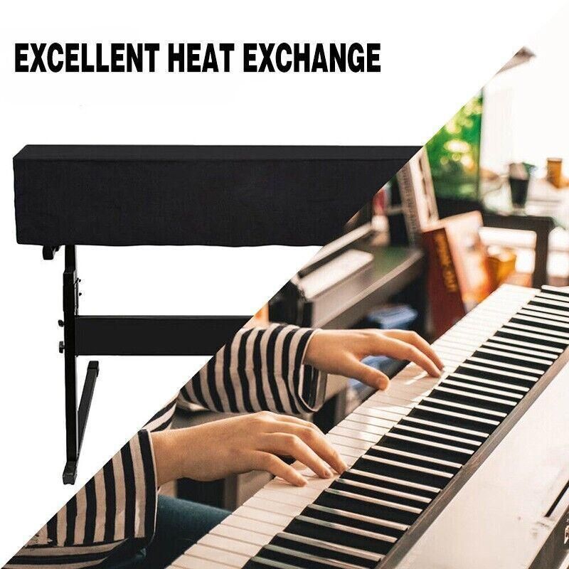 61/88 Key Piano Keyboard Dust Cover For Electronic Keyboard And Digital Piano - 61 Key V528-PIANOCOVER-61KEY-69685