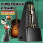Universal Pyramid Mechanical Metronome For Guitar Violin Piano Bass Drum V528-PIANODRUM-368456