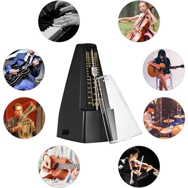 Universal Pyramid Mechanical Metronome For Guitar Violin Piano Bass Drum V528-PIANODRUM-368456