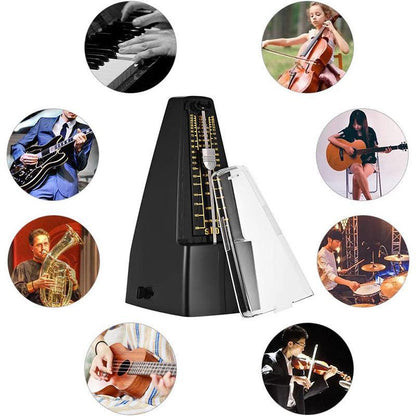 Universal Pyramid Mechanical Metronome For Guitar Violin Piano Bass Drum V528-PIANODRUM-368456