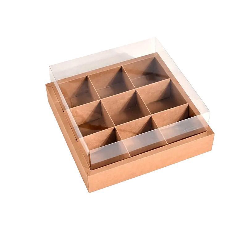 5PCS Kraft Paper Lunch Boxes Picnic Camping Food Containers Bento Sushi Packing - S-5Pcs V528-PICNIC-BOX-5PCS-S-273650