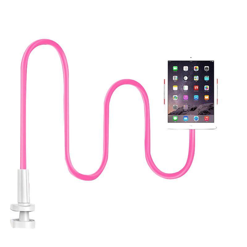 Adjustable Flexible Phone Tablet Holder with Clamp for Bed Desk Mount Use - Pink V528-PICOLOUR-PINK38639