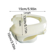 2X Practical Plastic Racing Pigeon Holder Fixed Frame Rack Bird Medicine Feeder V528-PIGEON-BRACKET-WHITE-2PCS-653083