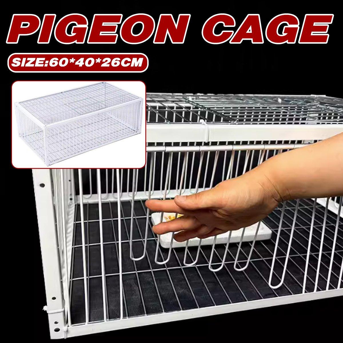 Durable Pigeon Cage for Indoor and Outdoor Use Safe Bird Housing Easy to Assemble V528-PIGEON-CAGE-604026-2M-315787