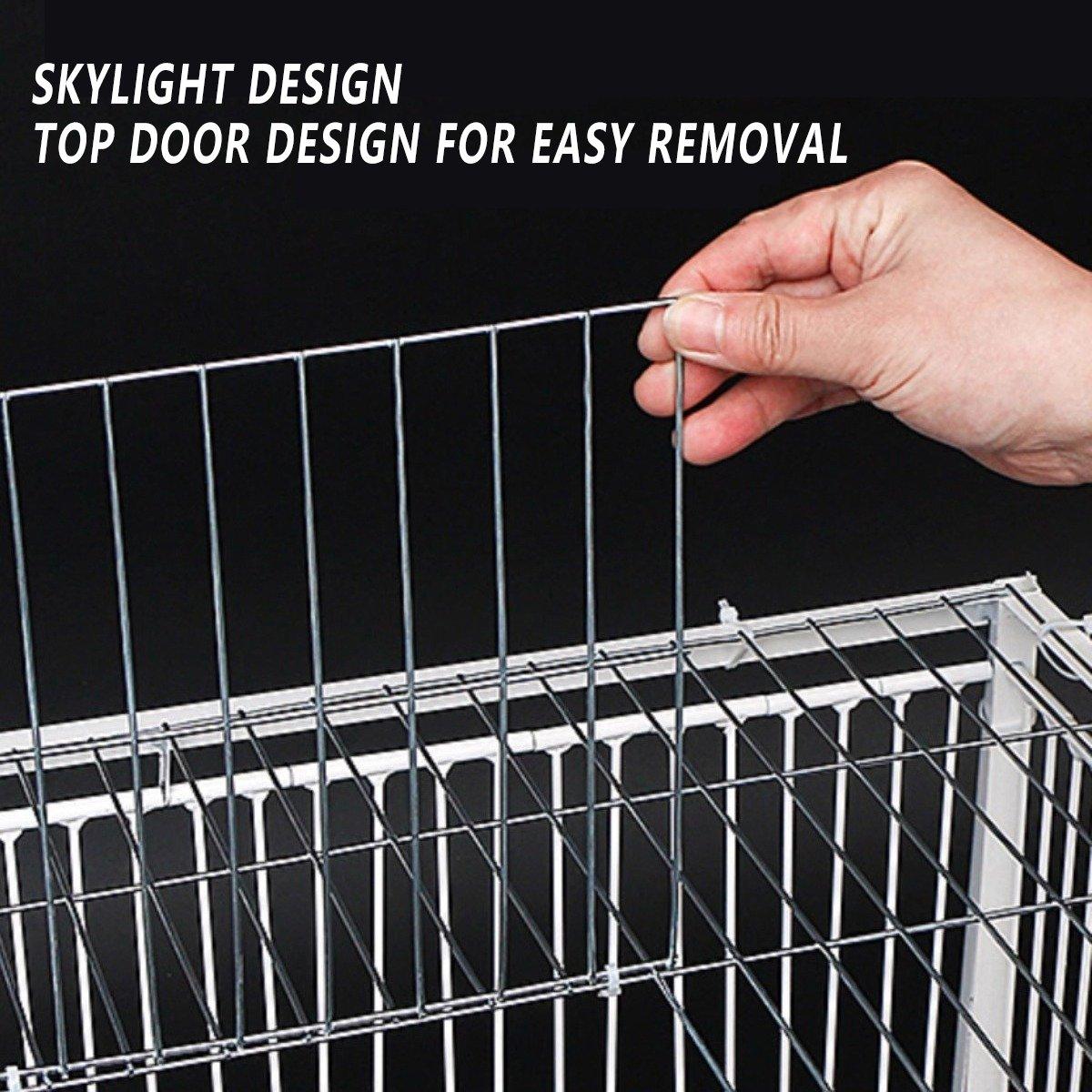 Durable Pigeon Cage for Indoor and Outdoor Use Safe Bird Housing Easy to Assemble V528-PIGEON-CAGE-604026-2M-315787