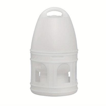 3L Pigeon Drinker White Plastic Drinking Pot Carrier Bird Water Dispenser Feeder V528-PIGEON-DRINKER-3L-614854