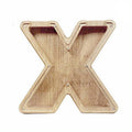 Wooden Piggy Bank Funny Letter or Guitar Coin Saving Money Box A-Z Gift Idea - X V528-PIGGYBANK-72341
