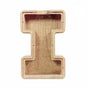 Wooden Piggy Bank Funny Letter or Guitar Coin Saving Money Box A-Z Gift Idea - I V528-PIGGYBANK-I-19768