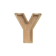 Wooden Piggy Bank Funny Letter or Guitar Coin Saving Money Box A-Z Gift Idea - Y V528-PIGGYBANK-Y-12985
