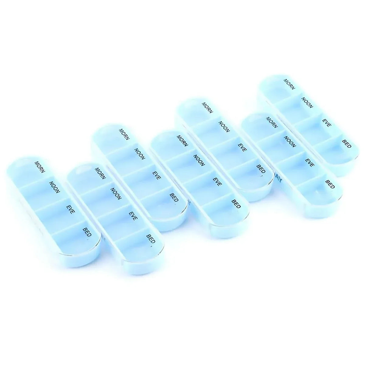 7 Day Pill Box Dispenser Storage Daily Holder Organiser Tablet Medicine Weekly V528-PILL-BOX-930104