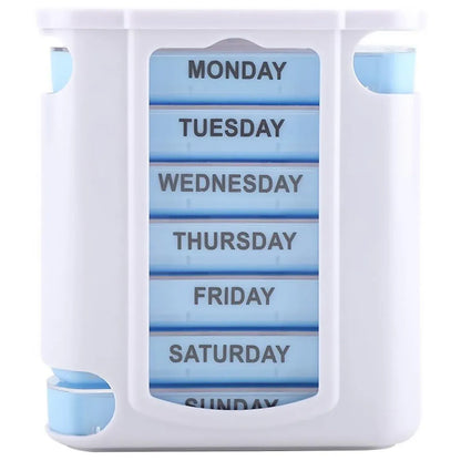 7 Day Pill Box Dispenser Storage Daily Holder Organiser Tablet Medicine Weekly V528-PILL-BOX-930104