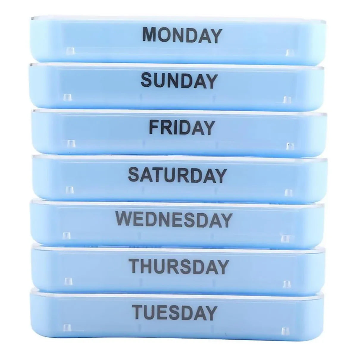 7 Day Pill Box Dispenser Storage Daily Holder Organiser Tablet Medicine Weekly V528-PILL-BOX-930104