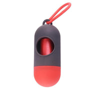 Portable Dog Waste Bag Dispenser with Refill Rolls for Pet Walking Cleanup - Orange V528-PILL-ORANGE-60791