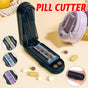 Pill Slicer Cutter Tablet Splitter Portable Pill Divider Medication Organizer V528-PILL-SLICER-BLACK-465258
