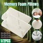 1/2PCS Memory Foam Neck Pillow Wavy Contour Slow Rebound Pillow - 60x40x12cm-2pcs V528-PILLOW-10CM-2PCS-421795