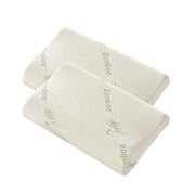 1/2PCS Memory Foam Neck Pillow Wavy Contour Slow Rebound Pillow - 60x40x12cm-2pcs V528-PILLOW-10CM-2PCS-421795