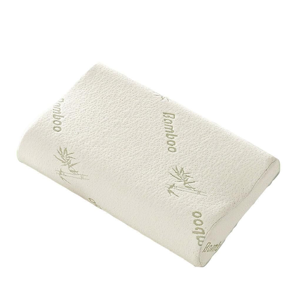 1/2PCS Memory Foam Neck Pillow Wavy Contour Slow Rebound Pillow - 60x40x12cm-2pcs V528-PILLOW-10CM-2PCS-421795