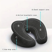 Universal Massage Table Face Cushion Pillow U Shape Head Face Down Rest Pillow - Blue V528-PILLOW-BLUE-421621