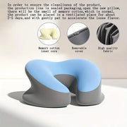 Universal Massage Table Face Cushion Pillow U Shape Head Face Down Rest Pillow - Blue V528-PILLOW-BLUE-421621