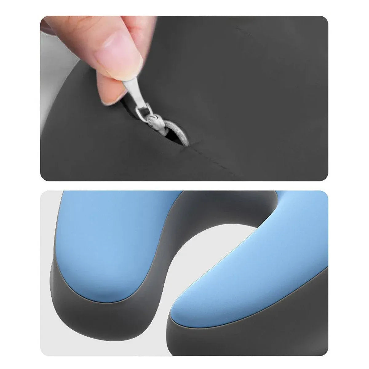 Universal Massage Table Face Cushion Pillow U Shape Head Face Down Rest Pillow - Blue V528-PILLOW-BLUE-421621