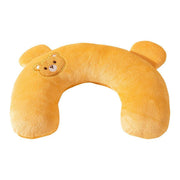 Dog Pet U Shaped Pillow Cartoon Breathable Cat Sleeping Cushion for All Seasons - Brown V528-PILLOW-BROWN-463622