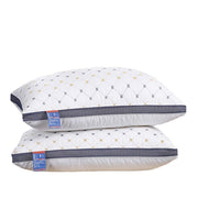 1/2pcs High Rebound Feather Velvet Pillow Washable Soft Bed Cushion Core Support - 700g-2pcs V528-PILLOW-CORE-700G-2PCS-913696